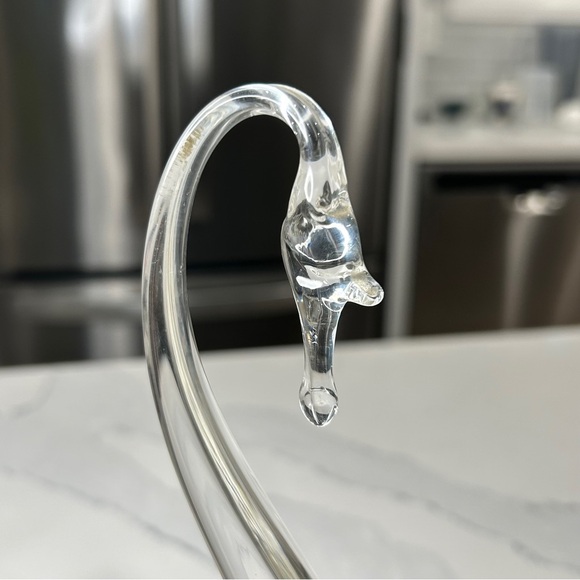 Vintage Pre-War Whitefriars Glass Art Swan - England - Picture 8 of 11